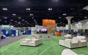 University of La Verne 30x100 Exhibit at NACAC 2024 in Los Angeles, California